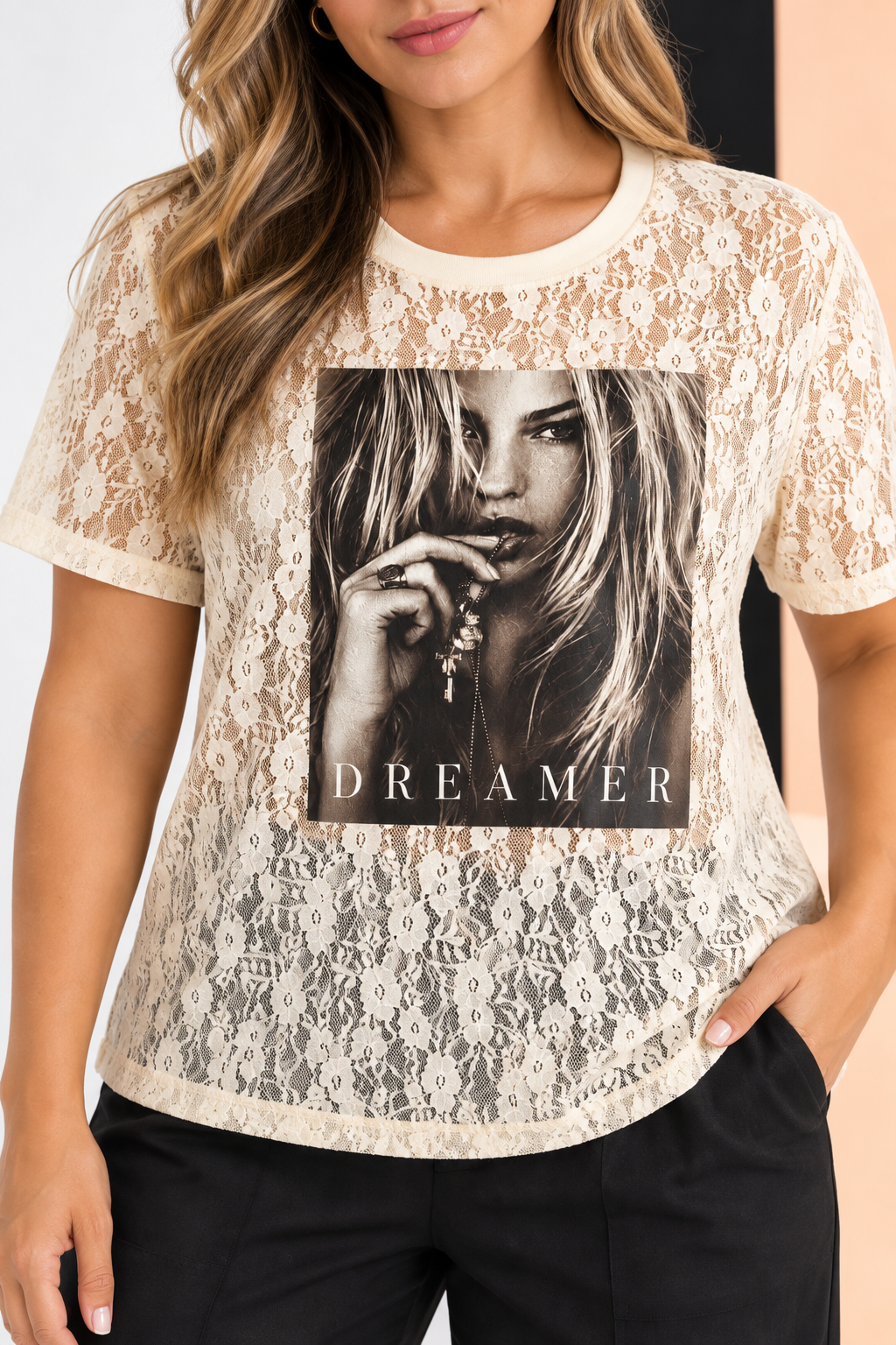 Blusa de Encaje