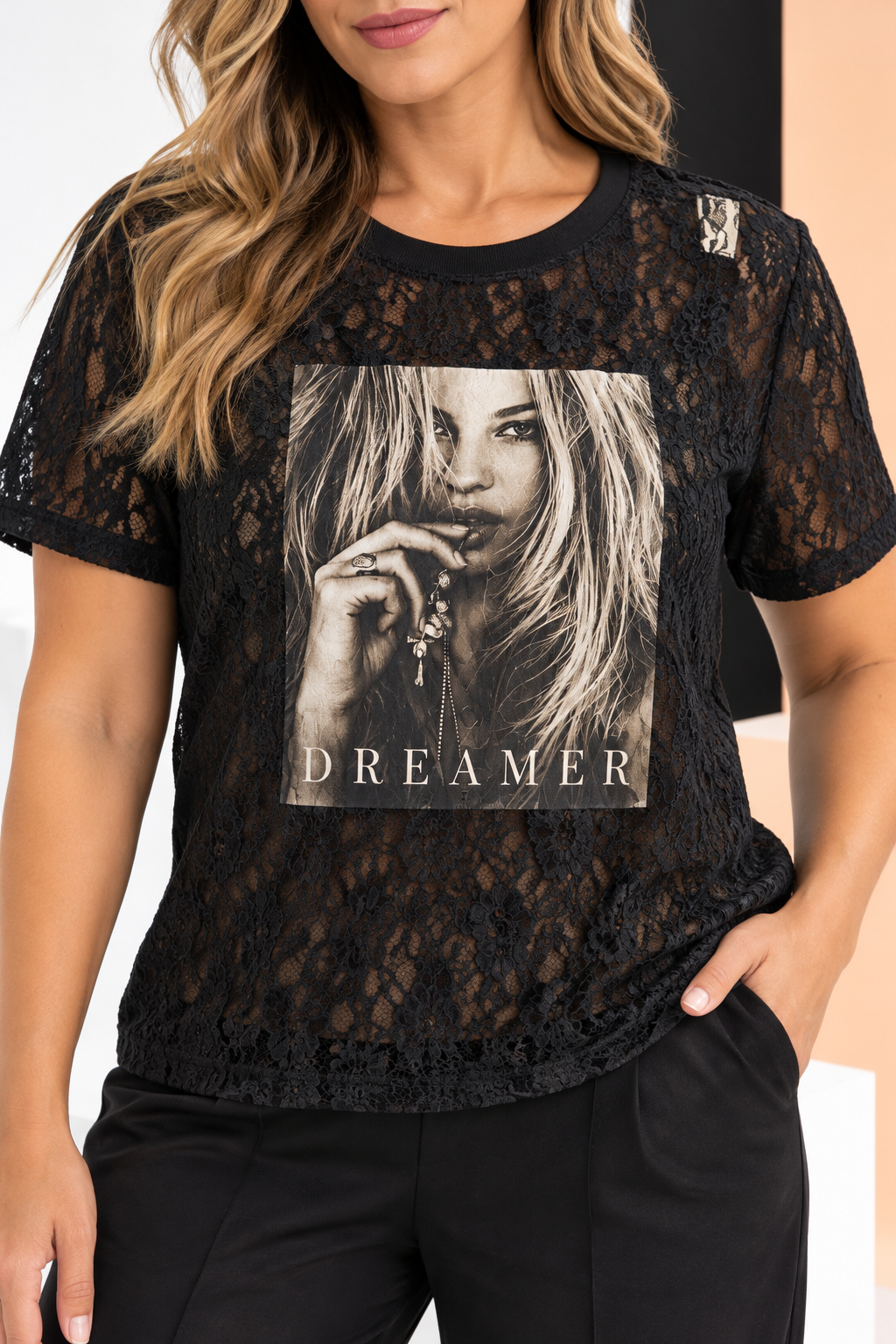Blusa de Encaje