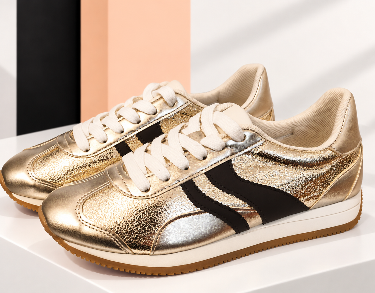 Zapatillas Urbanas Metalizadas