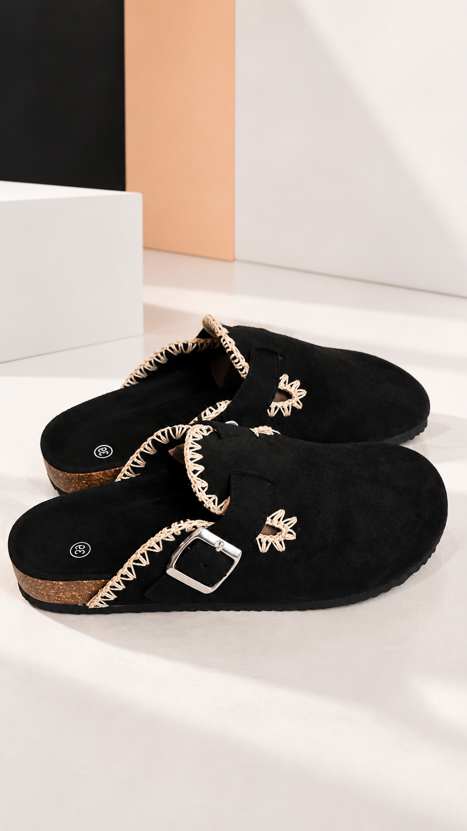 Suecos de Gamuza Bordados